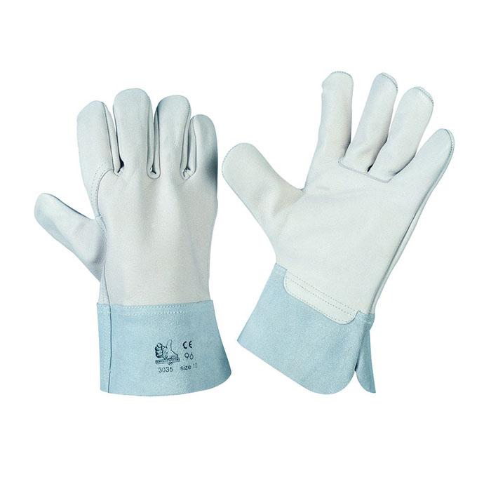 HEAVY DUTY PROTECTION - GUANTO FIORE BOV.BIANCO MAN/CROSTA (3035G)