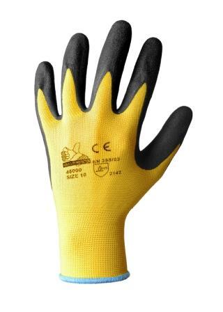 HEAVY DUTY PROTECTION - G.NTO POLIEST SP/NITRILE-SABBIATO (45000)
