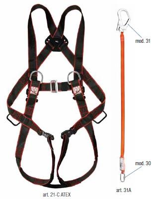 [CKIT04-UNICA] AEREA - KIT ATEX IMBRACATURA + CORDINO (CKIT04)