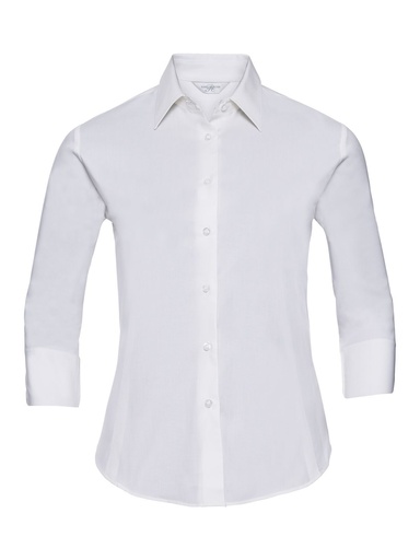 RUSSELL EUROPE - Ladies' 34 Sleeve Easy Care Fitted Shirt