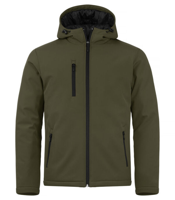 padded hoody softshell