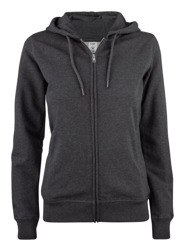premium oc hoody full zip women
