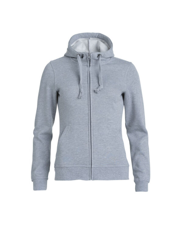 basic hoody full zip