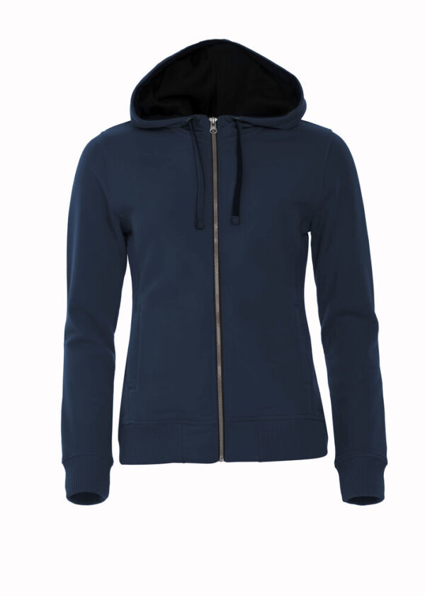 classic hoody full zip women