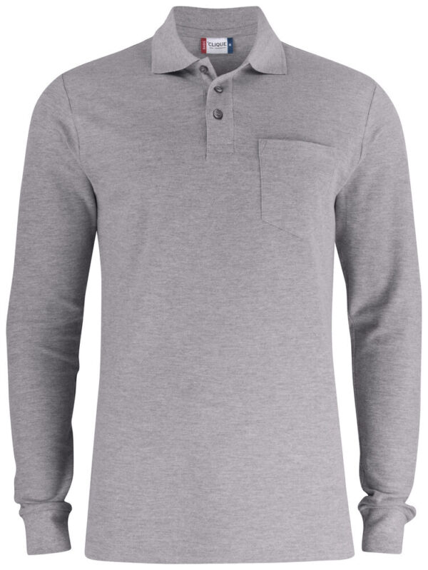 basic polo pocket ls