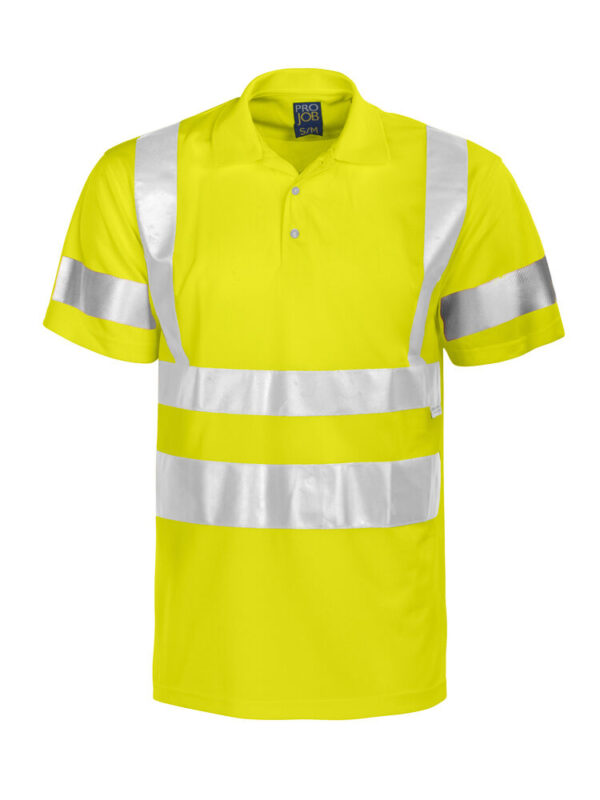 6011 hi vis polo en iso 20471 – classe 3
