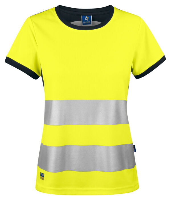 6012 hi vis t shirt donna en iso 20471 – classe 2