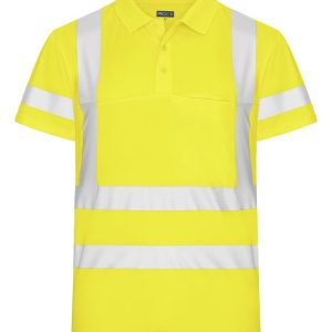 6040 hi vis polo piquet en iso 20471 – classe 2/3