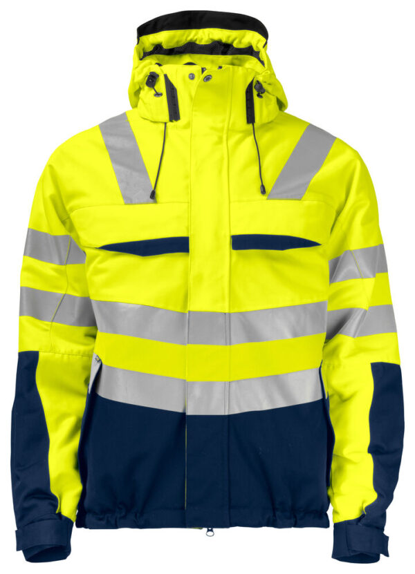 6414 hi vis giacca imbottita en iso 20471 – classe 3/2
