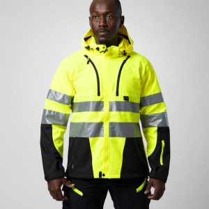 6419 hi vis giacca softshell en iso 20471 – classe 3/2