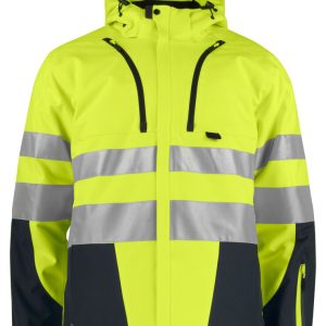 6424 hi vis giacca softshell imbottita donna en iso 20471 – classe 3/2