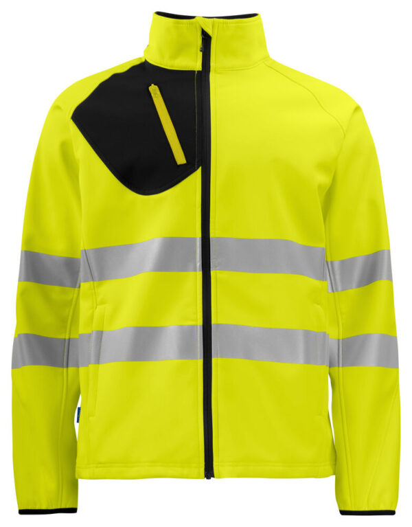 6432 hi vis giacca softshell en iso 20471 – classe 3/2