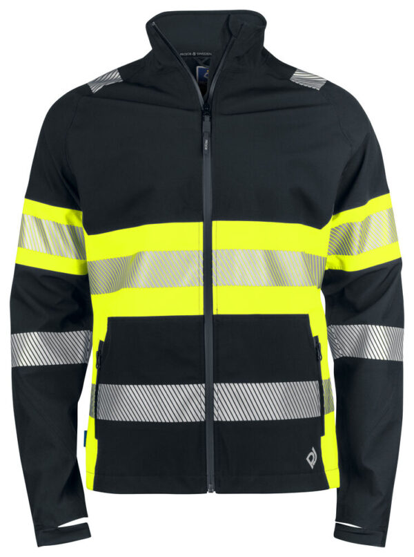 6442 hi vis giacca antipioggia en iso 20471 – classe 1