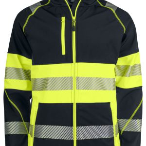 6443 hi vis giacca softshell en iso 20471 – classe 1