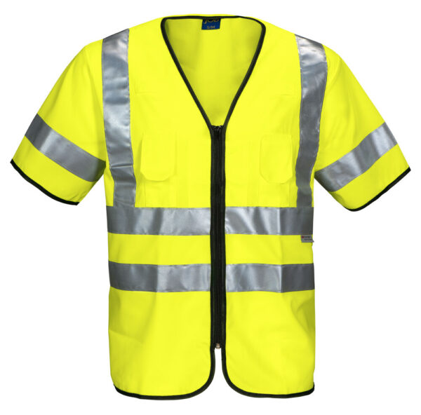 6707 hi vis gilet mezza manica en iso 471 – classe 3