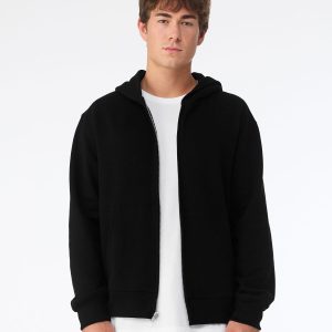 unisex heavy full zip hoodie