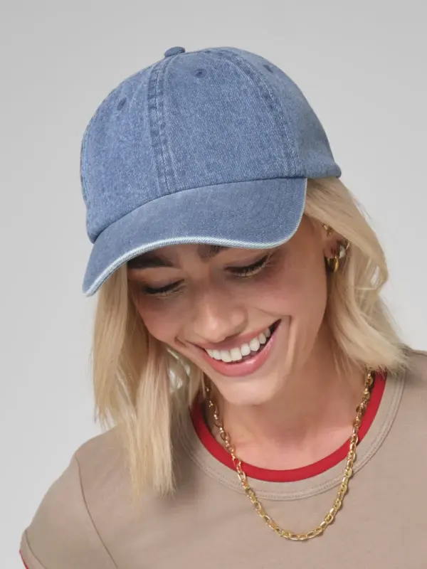 denim cap