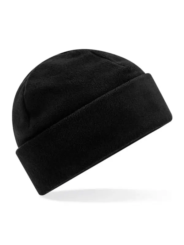 recycled fleece cuffed beanie