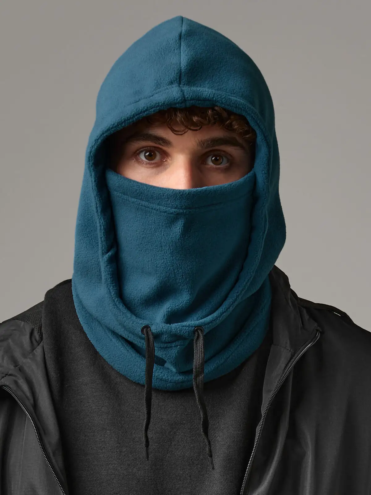 recycled fleece hood recycled fleece hood