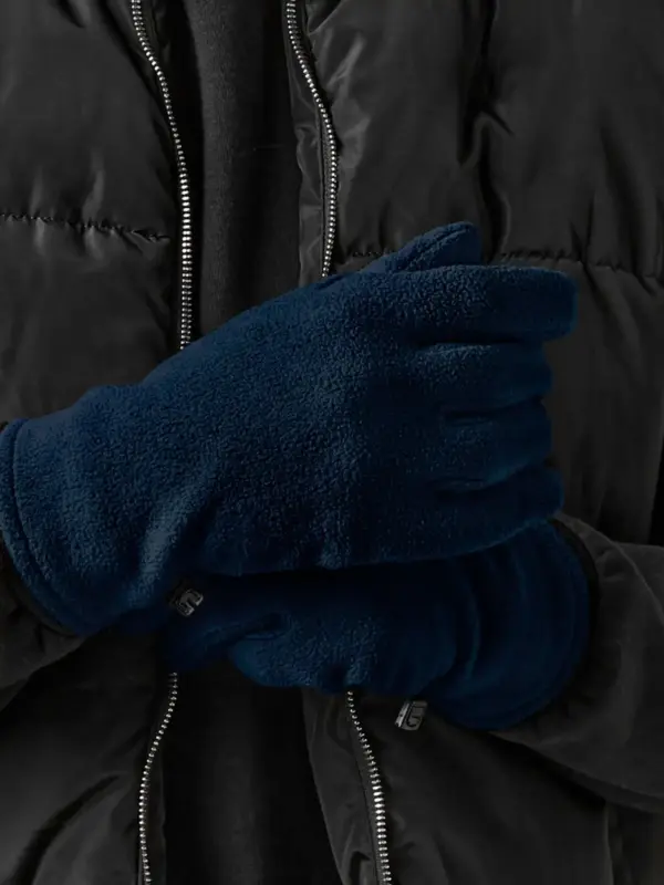 recycled fleece gloves
