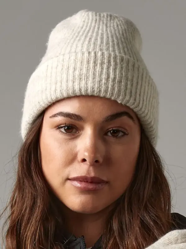 cosy ribbed beanie