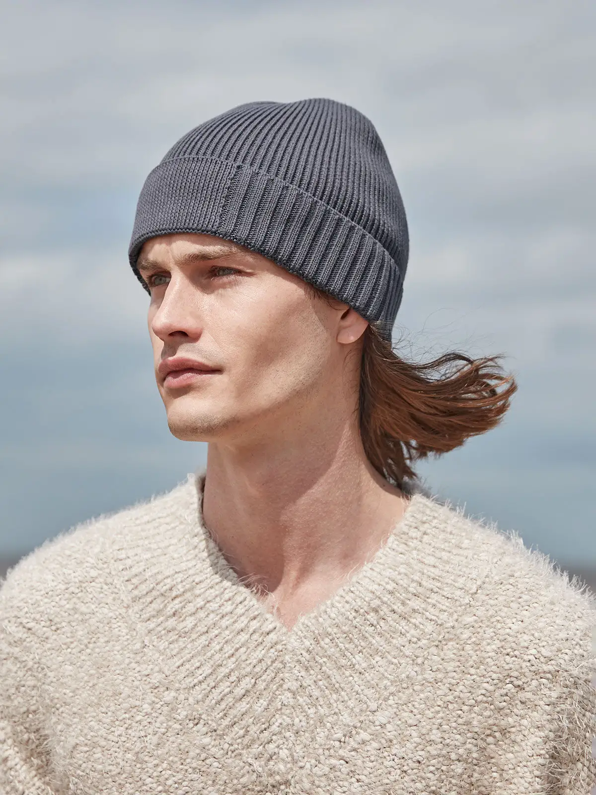 organic cotton engineered patch beanie organic cotton engineered patch beanie