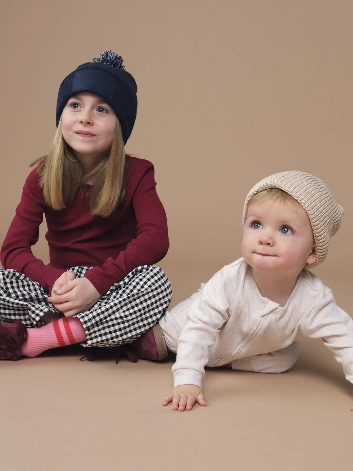 berretto con toppa snowstar per bambini berretto con toppa snowstar per bambini