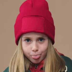 berretto originale con toppa per bambini