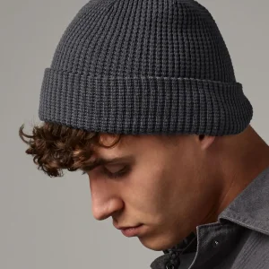 organic cotton waffle beanie