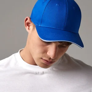 earthawareÂ® classic organic cotton 6 panel cap – sandwich