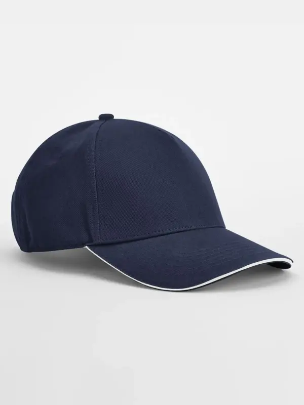 earthawareÂ® classic organic cotton 5 panel cap – sandwich
