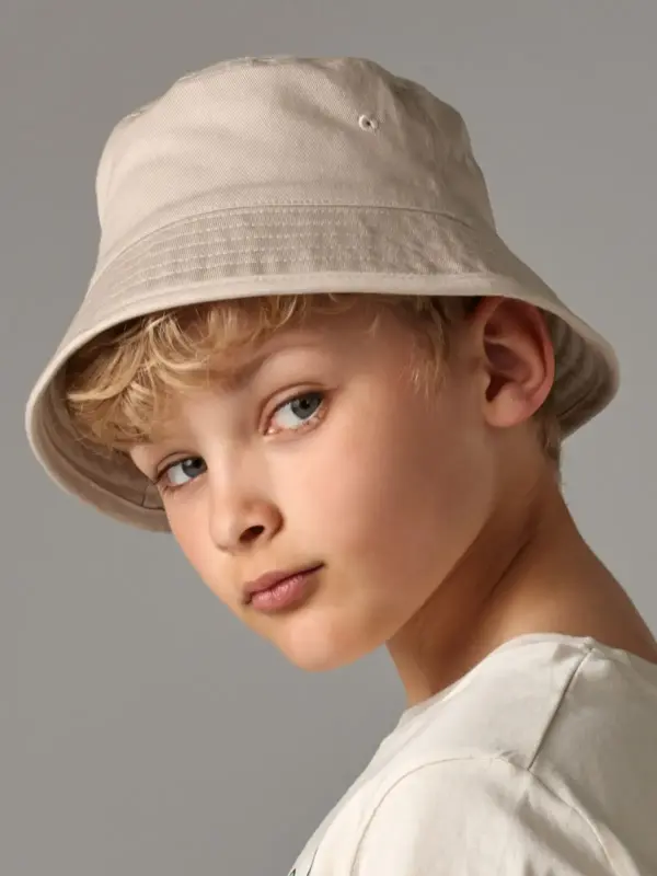 junior organic cotton bucket hat