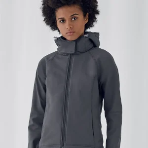 hooded softshell /women