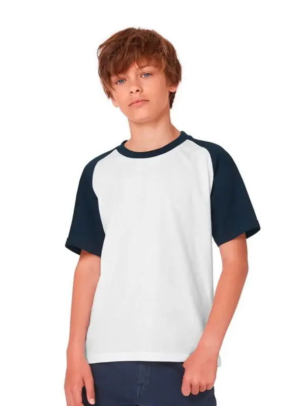 t shirt base ball bambino
