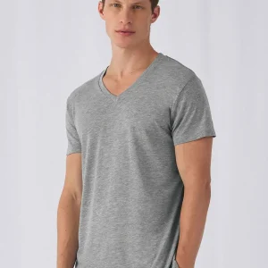 t shirt v neck triblend uomo