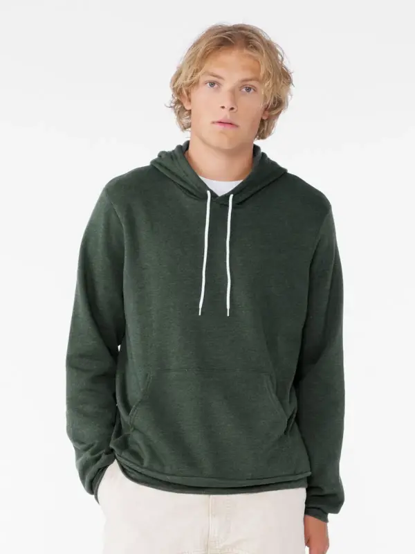 unisex sponge fleece pullover hoodie