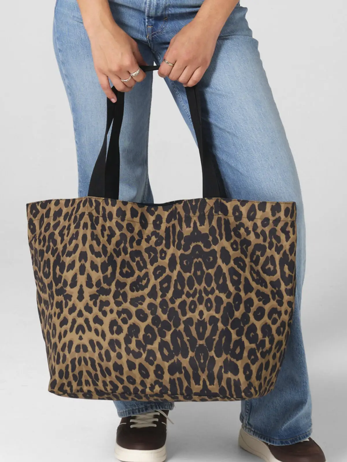 leopard print carryall tote bag leopard print carryall tote bag