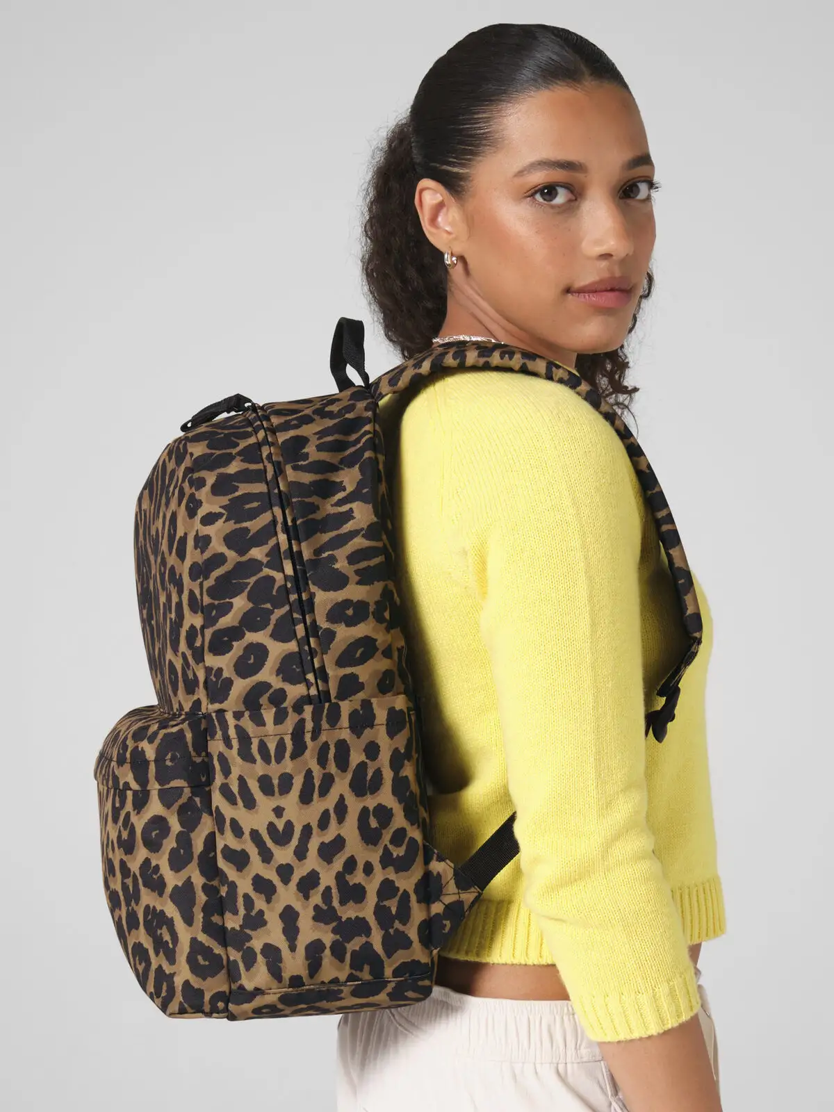 leopard print backpack leopard print backpack