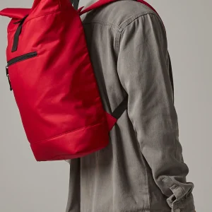 recycled roll top backpack