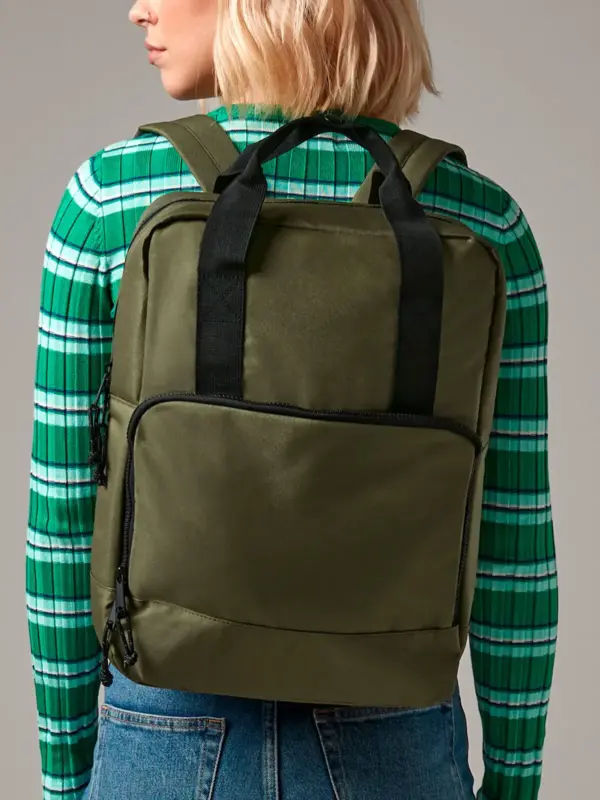 recycled twin handle cooler backpack