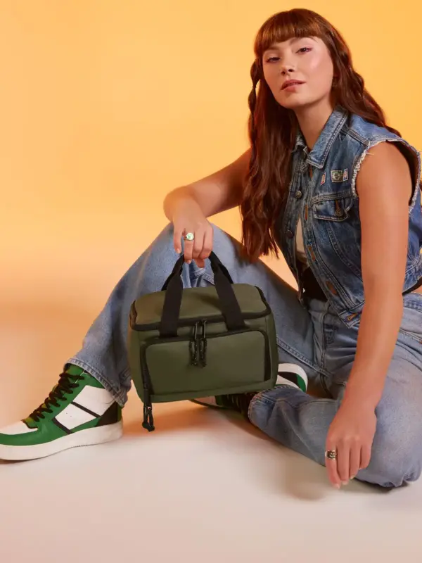 recycled mini cooler bag