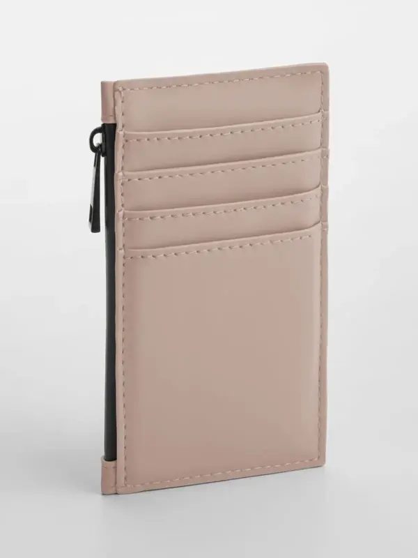 matte pu card holder
