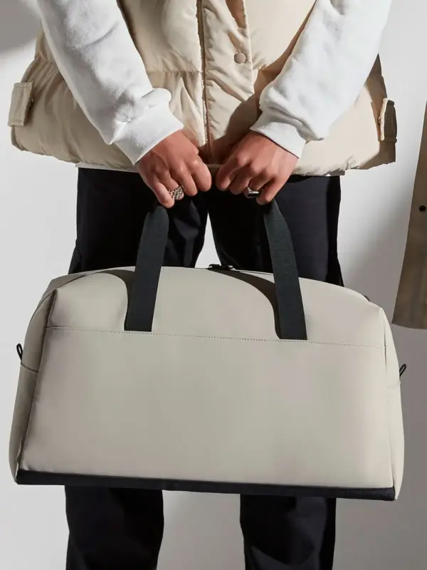matte pu weekender