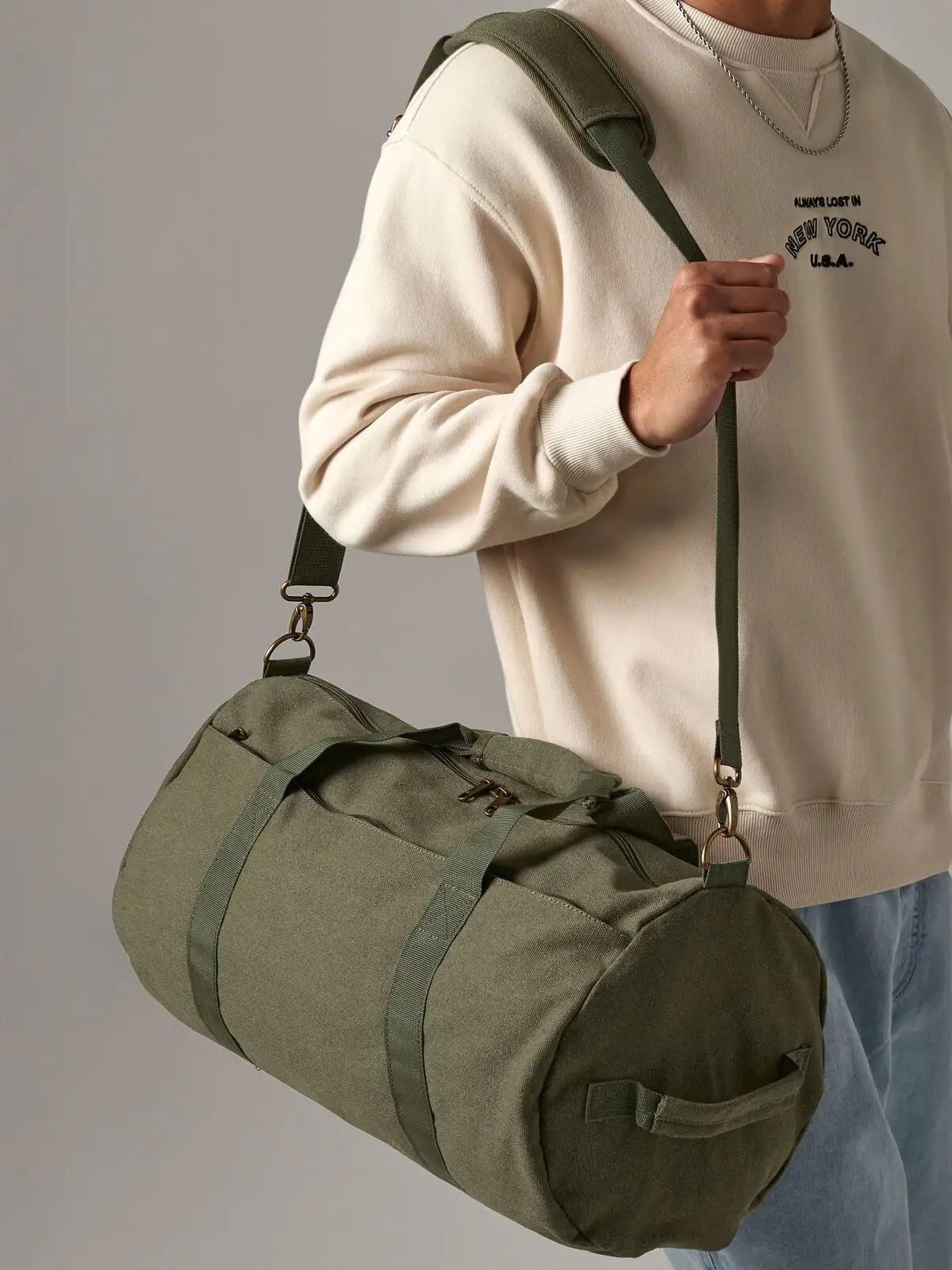 vintage canvas barrel bag vintage canvas barrel bag