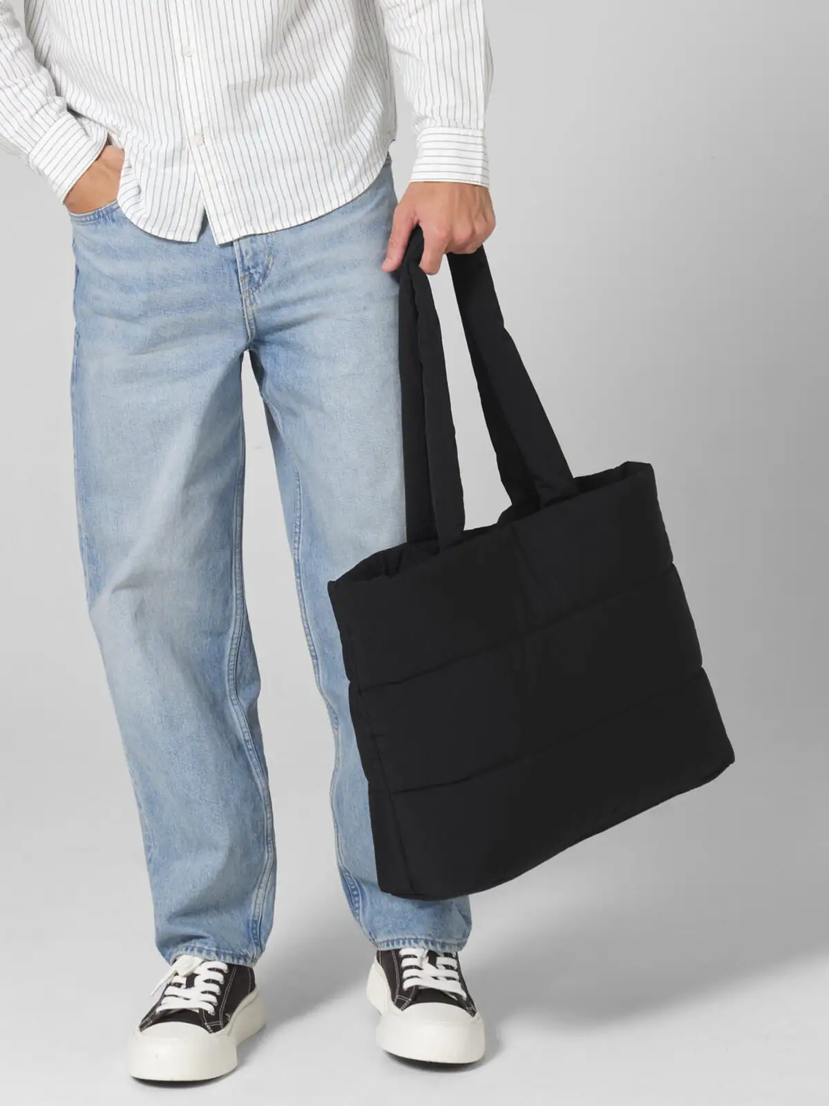 quilted tote bag quilted tote bag