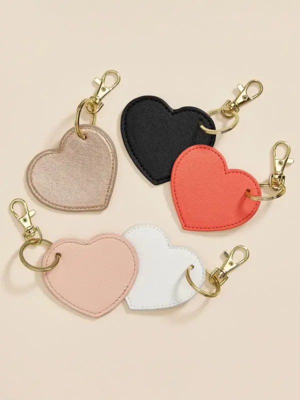 boutique heart key clip