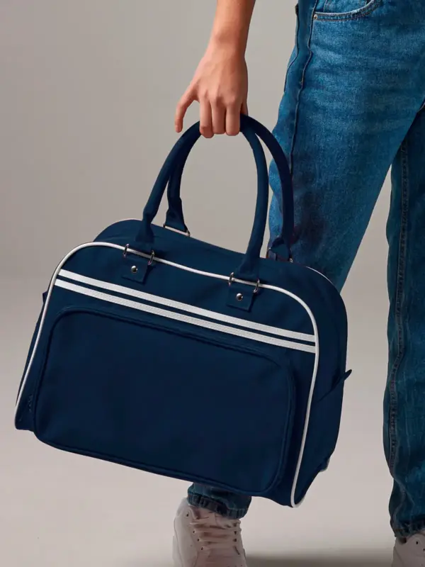 retro bowling bag