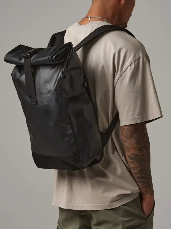 tarp roll top backpack
