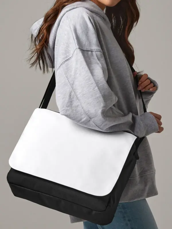 sublimation messenger bag