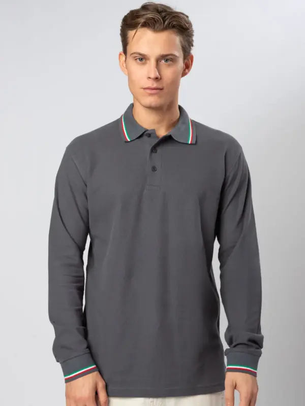 polo italy manica lunga